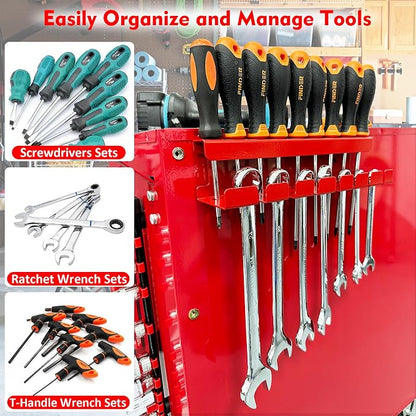 MUTUACTOR Magnetic Wrench Holder Heavy Duty, Anti-scratch Magnetic Mount - Image 3