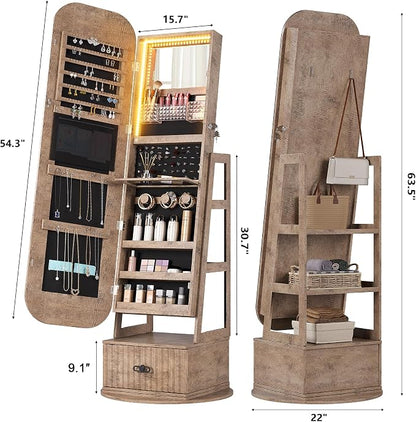360°Swivel jewelry organizer - Image 7