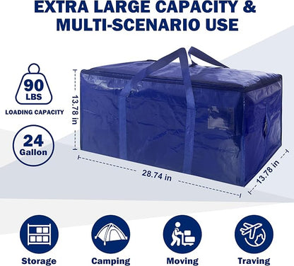 4 Pack Extra Heavy Duty Large Moving Bags - Image 2