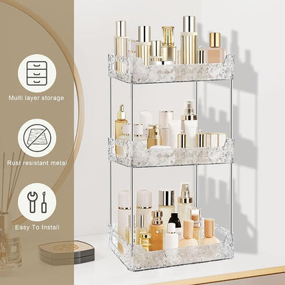 3-Tier Bathroom Counter Organizer Countertop Storage, Dresser Organizer Vanity - Image 8