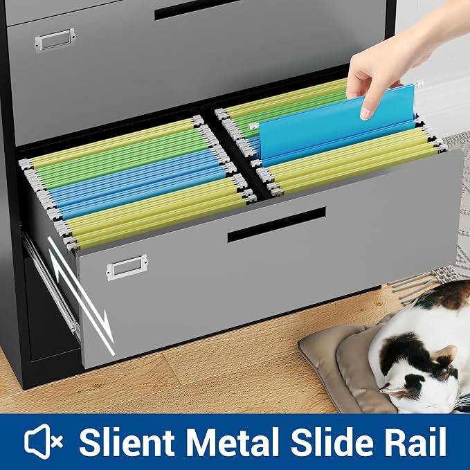3 Drawer Lateral File Cabinet - Image 6