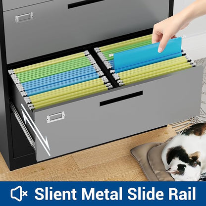3 Drawer Lateral File Cabinet - Image 6