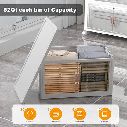 330Qt Stackable Storage Bins - Image 7