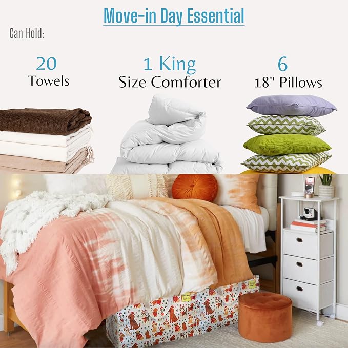 VENO 2 Pack Moving Bags and Large Christmas Decoration Storage Bins - Image 7