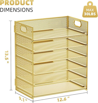 Marbrasse 2 Pack Desk Organizer - Image 3