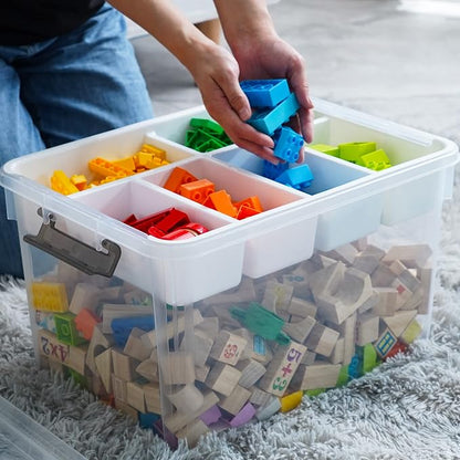 Citylife 32 QT Plastic Storage Box - Image 3