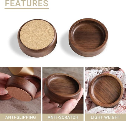 Walnut Wood Ring Holder, Engraved Jewelry Dish and Storage Tray, Unique Gift - Image 3