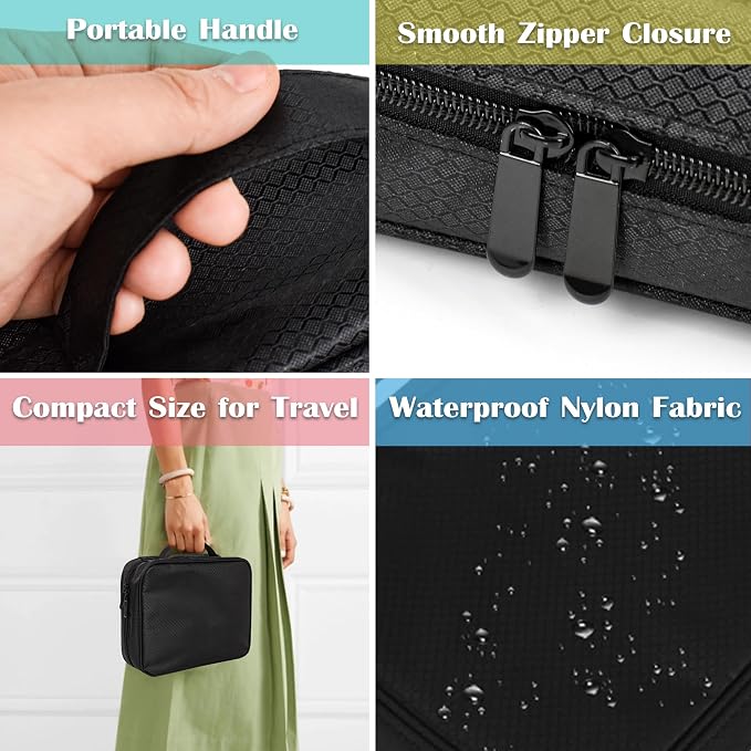 Travel Jewelry Organizer Case, Jewelry Bags - Image 6