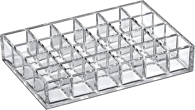Amazing Abby - Allure - 24-Slot Acrylic Lipstick Organizer, Lipstick Holder - Image 4