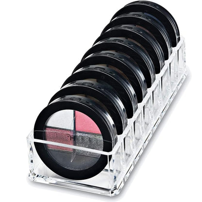 byAlegory Acrylic Compact Makeup Organizer | 8 Space Cosmetic Storage - Image 2