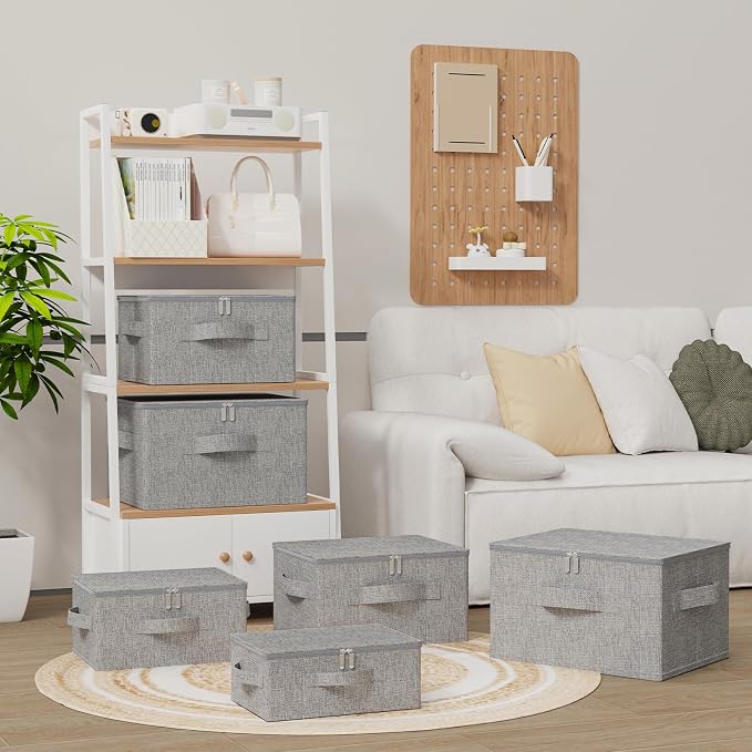 Underbed Storage Box, Foldable Cube Baskets - Image 2