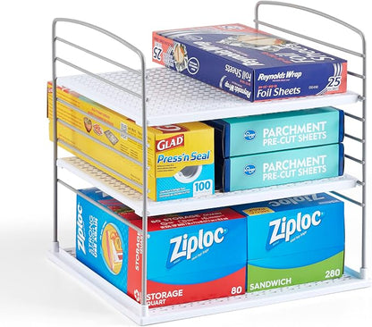 YouCopia UpSpace Cabinet Box Organizer, Adjustable Kitchen and Pantry Shelf by YouCopia