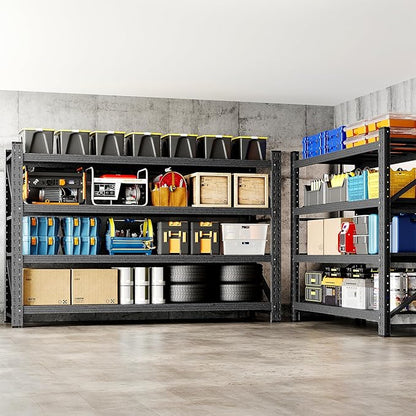 48" W Storage Shelves 3000lbs Garage Metal Shelving Heavy Duty Garage Shelves - Image 7