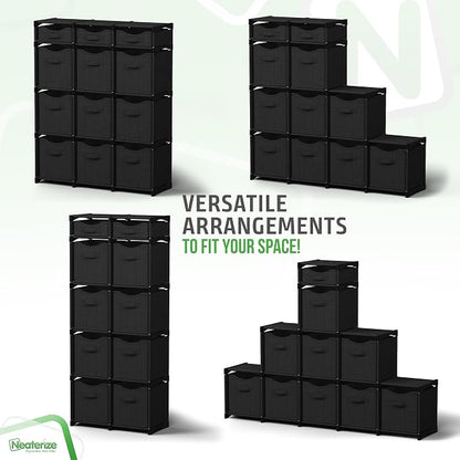 12 Cube Closet Organizers And Storage | Includes All Storage Cube Bins | Easy - Image 4