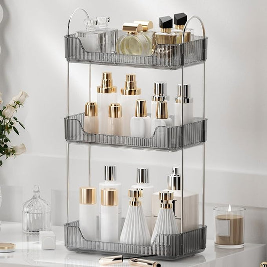 YCIA&DONE Bathroom Organizer Countertop, Makeup Storage, Skincare Cosmetic Tray by YCIADONE