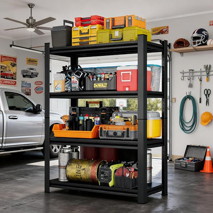 39.4" W Garage Shelving Heavy Duty Metal Shelving 2400LBS Storage Shelves by KILISTEELS