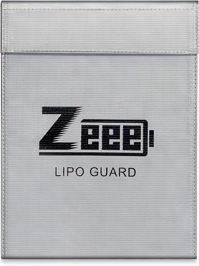Zeee Fireproof Lipo Battery Bag Explosion-Proof Charging & Storage Organizer to by ZeeePowerDirect