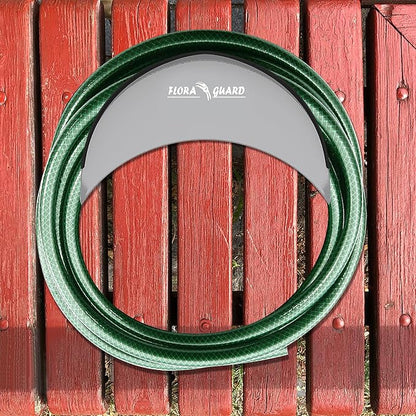 FLORA GUARD Garden Hose Holder, Heavy-Duty Metal Hose Hanger, Holds Up to 125 ft - Image 4