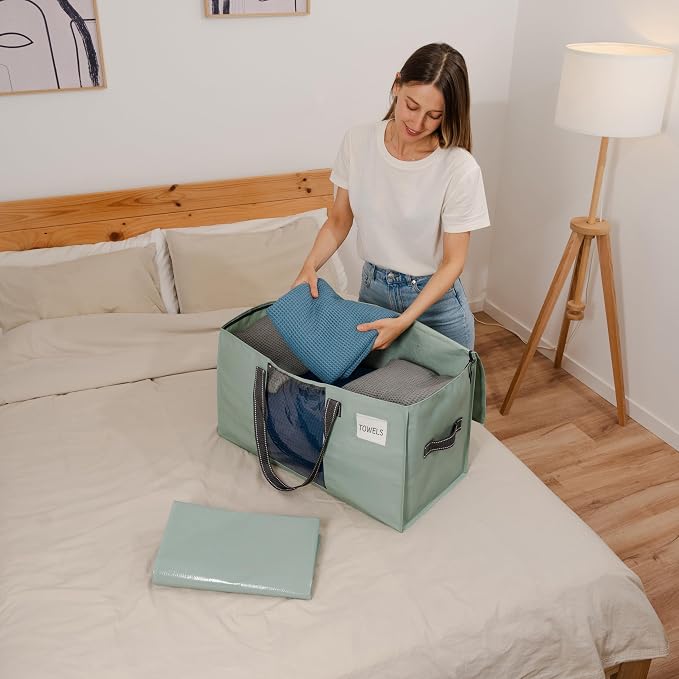 VENO 10 Pack Moving Bags, Comforter and Blanket Storage Bags - Image 2