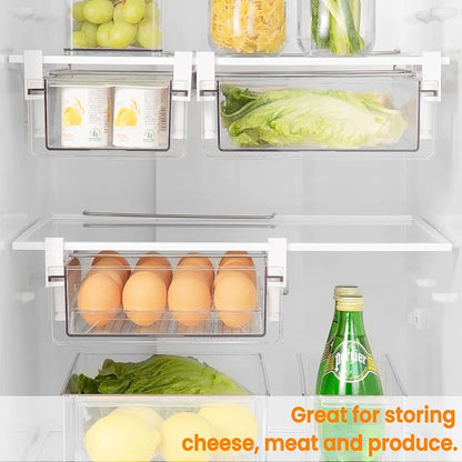 vacane Fridge Organizer Drawer, Add on Refrigerator Drawer, Fridge Storage - Image 3
