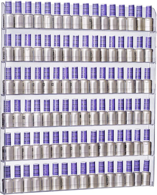 AMT Acrylic Nail Polish Racks for the Wall, Essential Oils Organizer. Holds up by AMTSupply