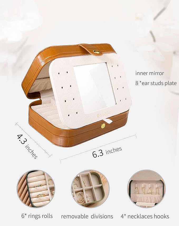 S.Leaf Travel Jewelry Organizer Boxes - Image 4