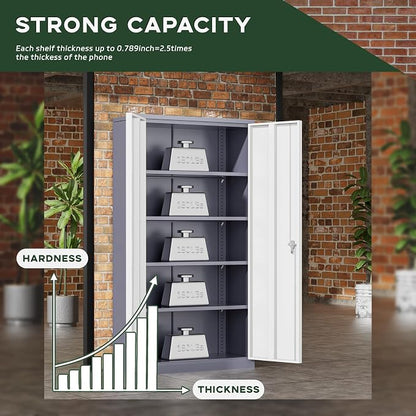 Greenvelly Metal Storage Cabinet - Image 6