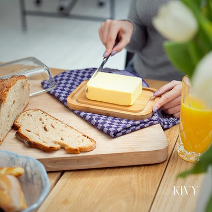KIVY Large Butter Dish with Lid - Image 6