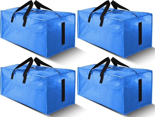 4 Pack Large Strong Moving Bags by HOMESURE