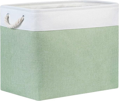 Bidtakay Large Storage Baskets for Nursery Toy Organizer Collapsible Organizing - Image 9