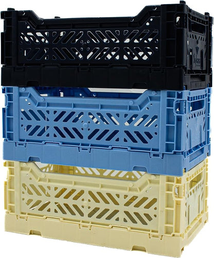 Collapsible Storage Box, Foldable Crate Organizer Bin - Image 3