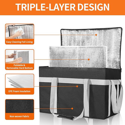 XXXL Insulated Food Delivery Bag - Image 3