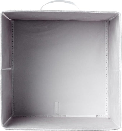 Amazon Basics Cube Organizer Storage Bins Handles, Collapsible Fabric - Image 3