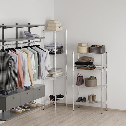 14" Deep x 30" Wide x 54" Height Wire Shelving Kit | 4-Tier | NSF Commercial - Image 7