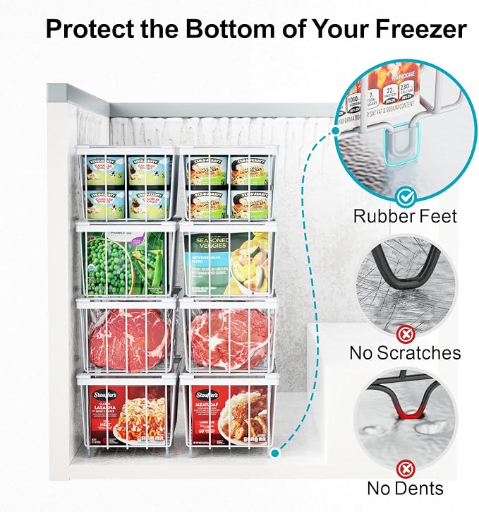iSPECLE Chest Freezer Organizer Bins - Image 5