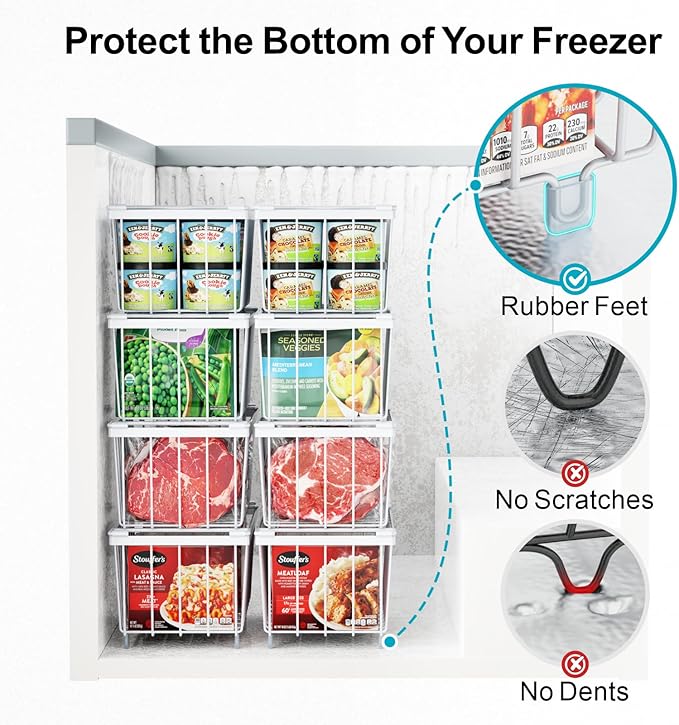 iSPECLE Deep Freezer Organizer Bins - Image 8
