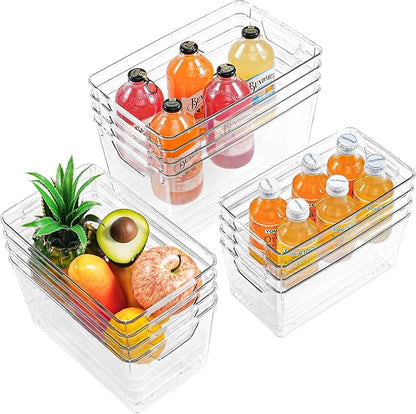 12 Pack Organizers and Storage, Pantry Organization and Storage Bins, Cabinet by Freebat