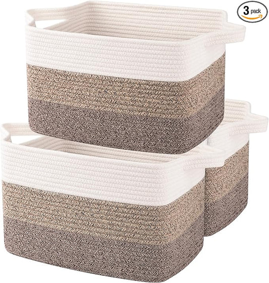 OIAHOMY Storage Basket, Woven Baskets by MasterofSpaceOptimization