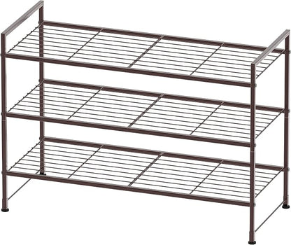 Simple Houseware 3-Tier Stackable Shoes Rack Storage Shelf by SimpleHouseware