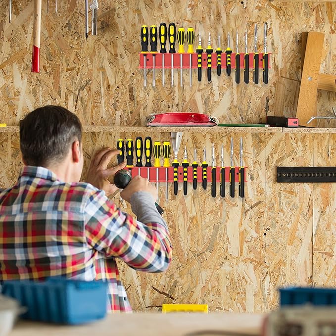 Screwdriver Plier Organizer Wall Mount, Screwdriver Rack, Metal Plier Holder - Image 7