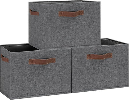 GhvyenntteS Large Fabric Storage Bins by GhvyenntteS