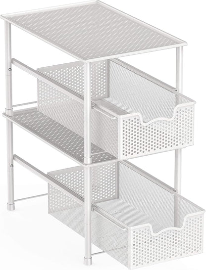 Simple Houseware Stackable Under Sink Cabinet Sliding Basket Organizer Drawer - Image 4