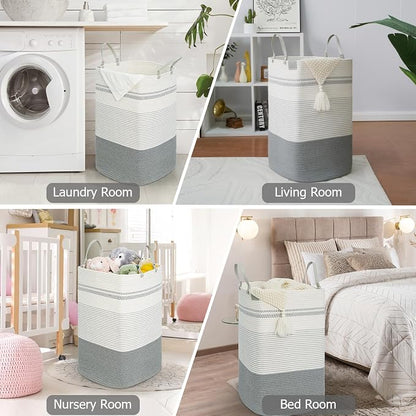 danpinera 75L Woven Laundry Hamper - Image 8