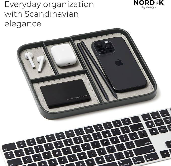 Nordik Leather Valet Tray - Image 5