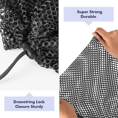 4Pcs Mesh Laundry Bags Washing Machine Mesh Wash Bags Jumbo - Image 5