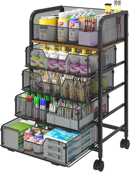 5-Tier Craft Organizer Cart by FollowWithYociyogaTogether