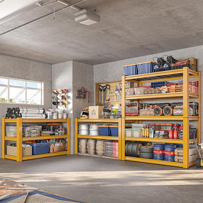 REIBII 72''H Garage Shelving 3010 LBS Storage Shelves Adjustable Metal Shelving - Image 5