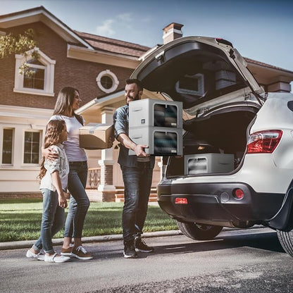 Sorbus Storage Bins with Metal Frame - Image 4