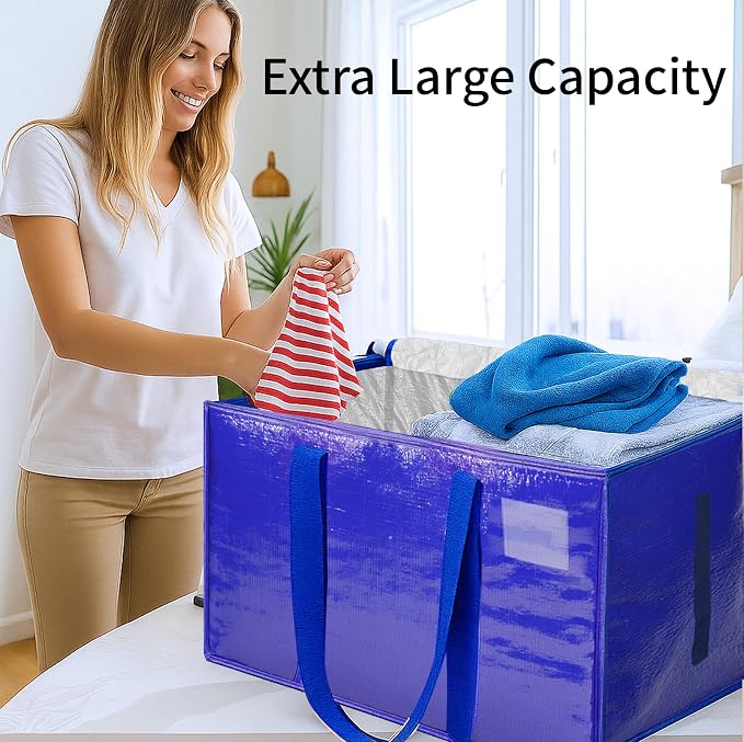 8 Pack-Extra Large Heavy Duty Moving Bags - Image 3