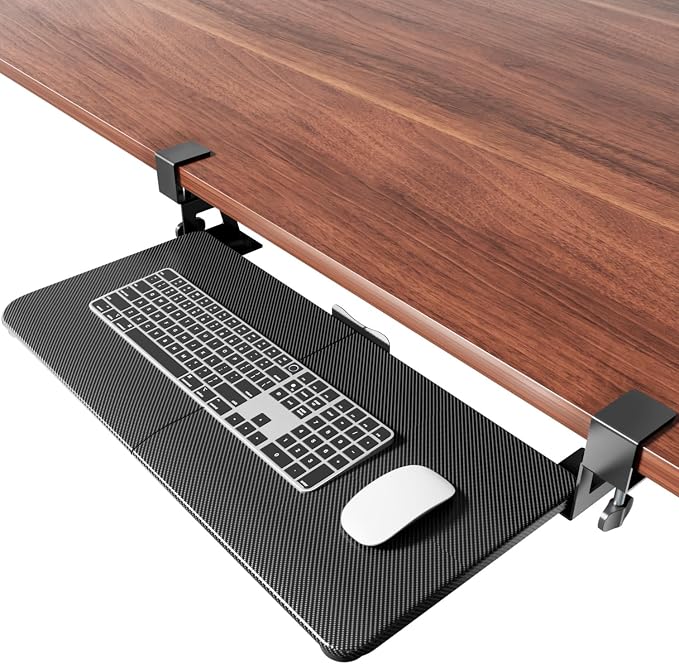 NearHub Large Keyboard Tray Under Desk Slide Out by NearHub